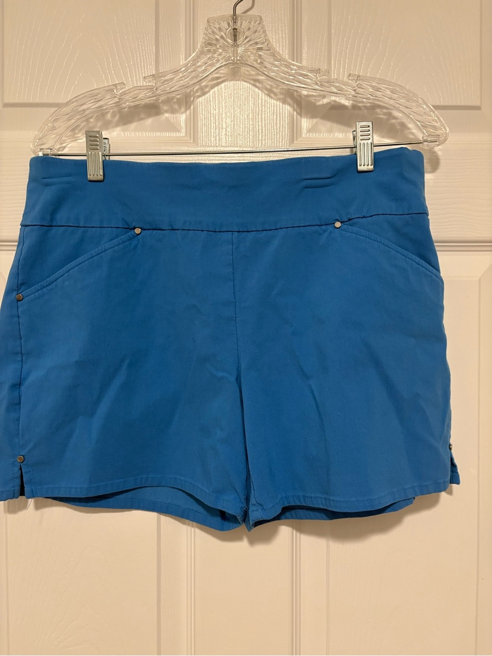 INC International Concepts Cobalt Blue High-Waist Shorts